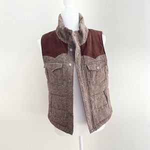 Love tree brown vest